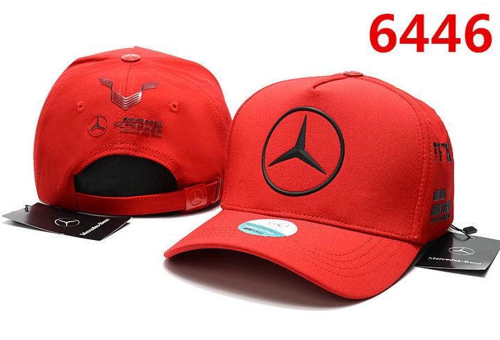 Casquette Mercedes AMG Petronas Formula One Team 2023 Homme Réglable Pur Coton